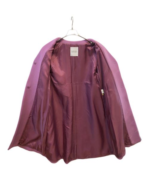 Loulou Willoughby（ルルウィルビー）Loulou Willoughby (ルルウィルビー) ウールコート パープル サイズ:2の古着・服飾アイテム