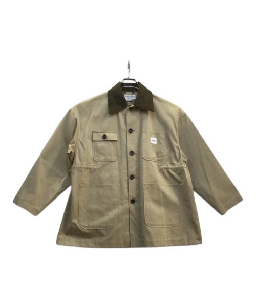 Americana（アメリカーナ）Americana (アメリカーナ) SALON (サロン) カバーオール ベージュ サイズ:不明の古着・服飾アイテム
