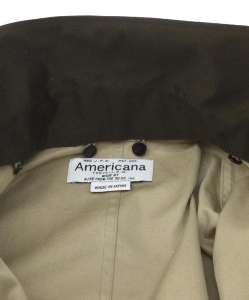 Americana（アメリカーナ）Americana (アメリカーナ) SALON (サロン) カバーオール ベージュ サイズ:不明の古着・服飾アイテム