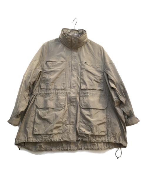 CHAOS（カオス）Chaos (カオス) プリズムライトブルゾン ベージュ サイズ:Fの古着・服飾アイテム