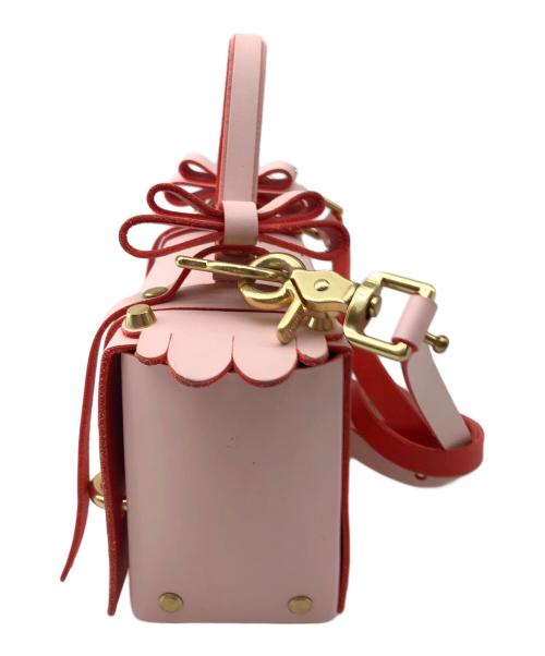 niels peeraer（ニールス・ペラール）niels peeraer (ニールス・ペラール) ショルダーバッグ ピンクの古着・服飾アイテム