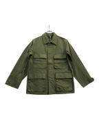 A vontadeアボンタージ）の古着「ミリタリーシャツ」｜オリーブ