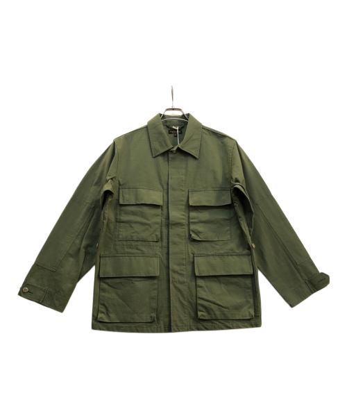 A vontade（アボンタージ）A vontade (アボンタージ) ミリタリーシャツ オリーブ サイズ:XS  未使用品の古着・服飾アイテム