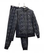 1PIU1UGUALE3 RELAXウノピゥウノウグァーレトレ リラックス）の古着「セットアップ」｜ネイビー