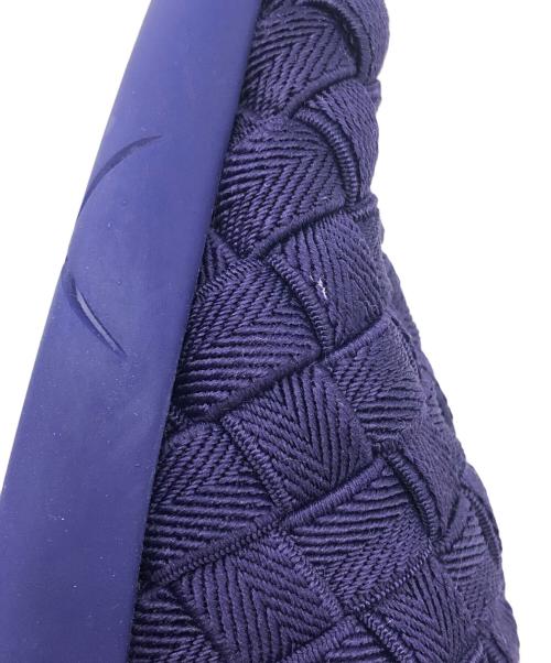 BOTTEGA VENETA（ボッテガベネタ）BOTTEGA VENETA (ボッテガベネタ) イントレチャートプラットスニーカー パープル サイズ:42の古着・服飾アイテム