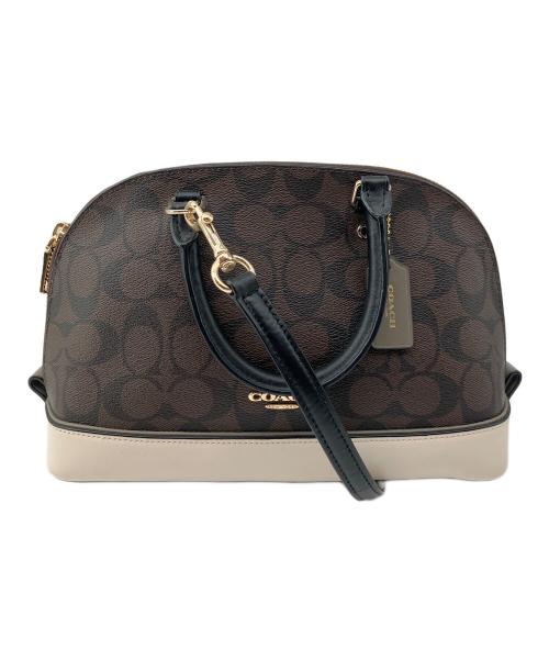 COACH（コーチ）COACH (コーチ) 2WAYショルダーバッグ ブラウンの古着・服飾アイテム