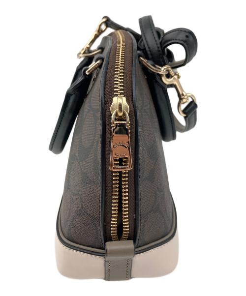 COACH（コーチ）COACH (コーチ) 2WAYショルダーバッグ ブラウンの古着・服飾アイテム