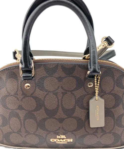 COACH（コーチ）COACH (コーチ) 2WAYショルダーバッグ ブラウンの古着・服飾アイテム