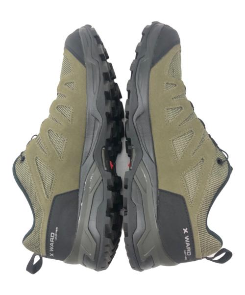 SALOMON（サロモン）SALOMON (サロモン) X-ADVENTURE　GTX(エックスアドヴェンチャーGTX) グリーン×ブラック サイズ:27.5の古着・服飾アイテム