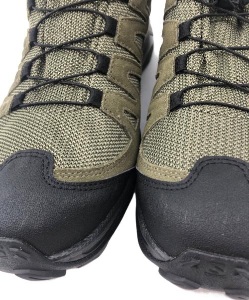 SALOMON（サロモン）SALOMON (サロモン) X-ADVENTURE　GTX(エックスアドヴェンチャーGTX) グリーン×ブラック サイズ:27.5の古着・服飾アイテム