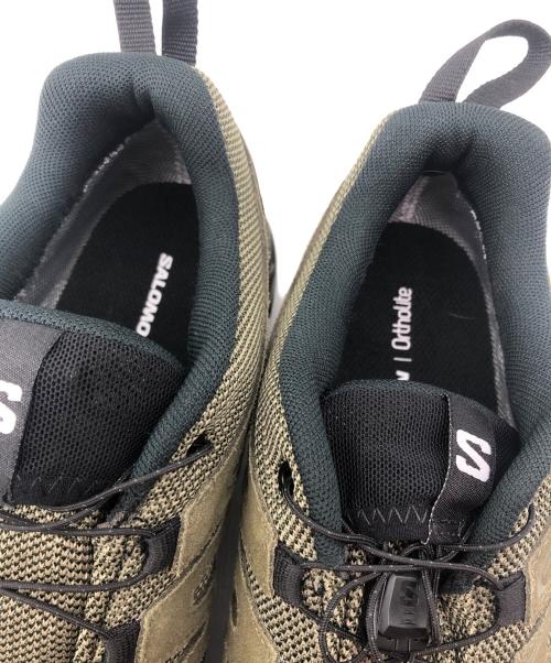 SALOMON（サロモン）SALOMON (サロモン) X-ADVENTURE　GTX(エックスアドヴェンチャーGTX) グリーン×ブラック サイズ:27.5の古着・服飾アイテム