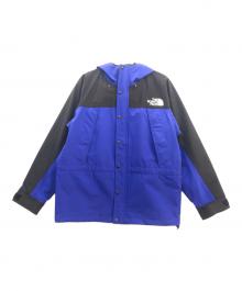 THE NORTH FACE（ザ ノース フェイス）の古着「マウンテンパーカー」｜ブルー×ブラック