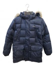 Eddie Bauer（エディーバウアー）の古着「ダウンジャケット」｜ネイビー