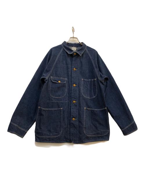 orSlow（オアスロウ）orSlow (オアスロウ) カバーオール ブルー サイズ:記載なしの古着・服飾アイテム