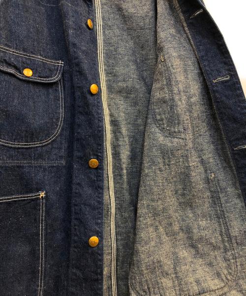 orSlow（オアスロウ）orSlow (オアスロウ) カバーオール ブルー サイズ:記載なしの古着・服飾アイテム