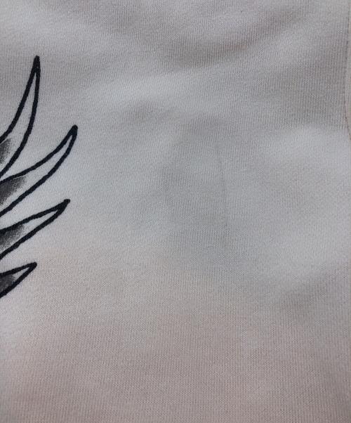 Ed Hardy（エド ハーディー）ED HARDY (エド ハーディー) ジップアップスウェット ベージュ サイズ:Ｍの古着・服飾アイテム