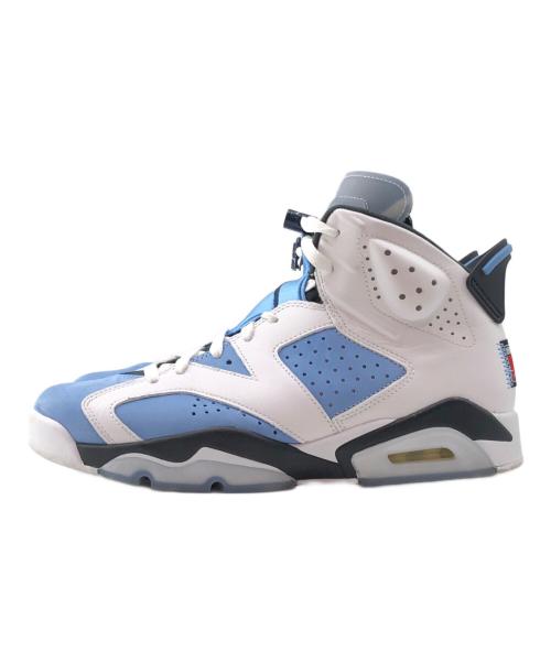 NIKE（ナイキ）NIKE (ナイキ) ハイカットスニーカー　Air Jordan 6 ブルー×ホワイト サイズ:28㎝の古着・服飾アイテム