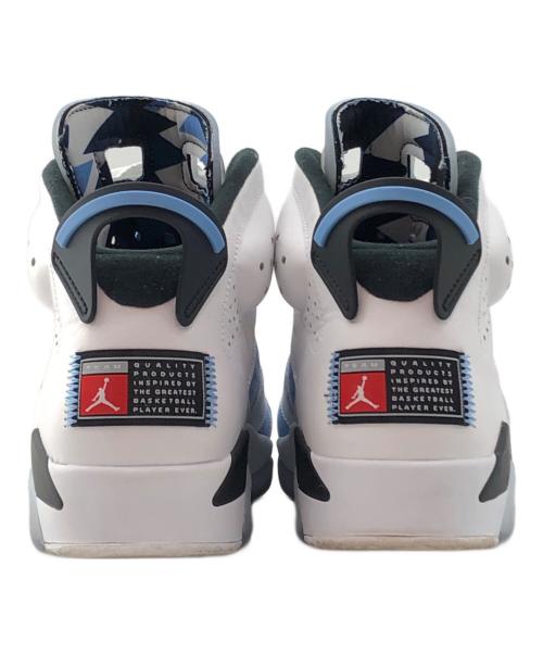 NIKE（ナイキ）NIKE (ナイキ) ハイカットスニーカー　Air Jordan 6 ブルー×ホワイト サイズ:28㎝の古着・服飾アイテム