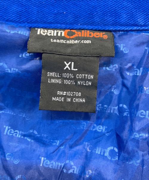 TEAM CALIBER（チームキャリバー）TEAM CALIBER (チームキャリバー) レーシングジャケット ホワイト×ブルー サイズ:XLの古着・服飾アイテム