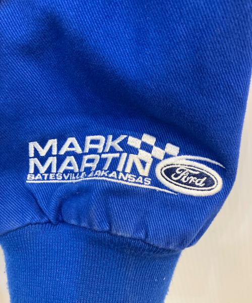 TEAM CALIBER（チームキャリバー）TEAM CALIBER (チームキャリバー) レーシングジャケット ホワイト×ブルー サイズ:XLの古着・服飾アイテム