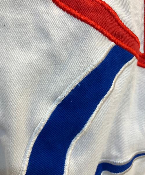 TEAM CALIBER（チームキャリバー）TEAM CALIBER (チームキャリバー) レーシングジャケット ホワイト×ブルー サイズ:XLの古着・服飾アイテム