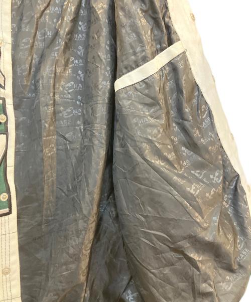 CHASE authentics（チェイスオーセンティック）CHASE AUTHENTICS (チェイスオーセンティック) レーシングジャケット ホワイト×グリーン サイズ:XLの古着・服飾アイテム