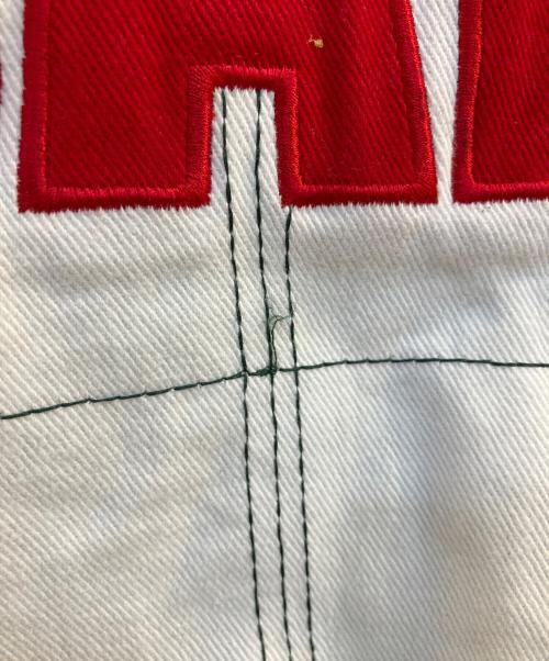 CHASE authentics（チェイスオーセンティック）CHASE AUTHENTICS (チェイスオーセンティック) レーシングジャケット ホワイト×グリーン サイズ:XLの古着・服飾アイテム