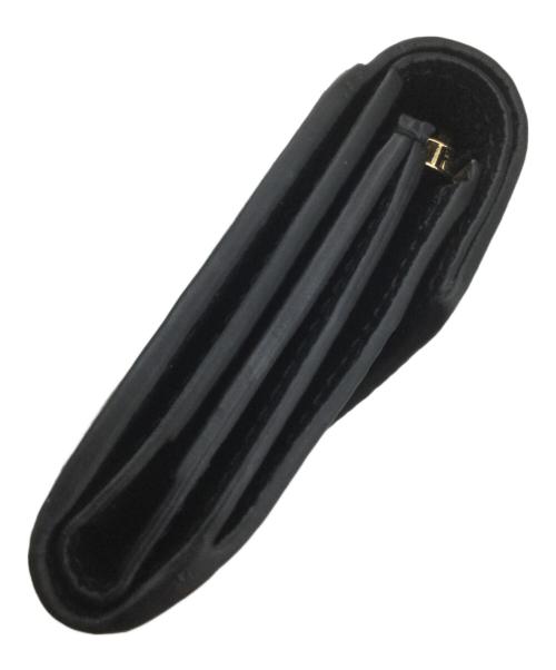 LOUIS VUITTON（ルイ ヴィトン）LOUIS VUITTON (ルイ ヴィトン) 3つ折り財布　　ポルトフォイユ・ゾエ ブラックの古着・服飾アイテム