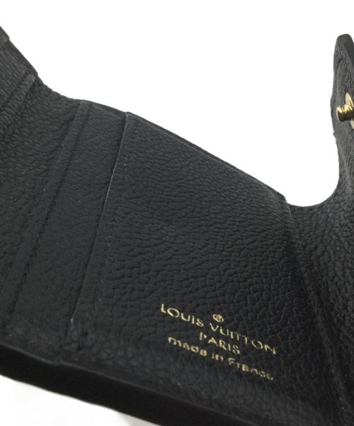 LOUIS VUITTON（ルイ ヴィトン）LOUIS VUITTON (ルイ ヴィトン) 3つ折り財布　　ポルトフォイユ・ゾエ ブラックの古着・服飾アイテム