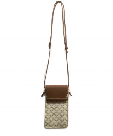 中古・古着通販】CELINE (セリーヌ) トリオンフキャンバスモバイル