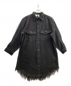 adidas×KSENIA SCHNAIDERアディダス×クセニア シュナイダー）の古着「長袖ワンピース」｜ブラック