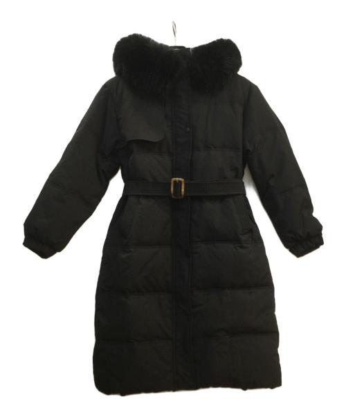 F-Daylight（エフデイライト）F-Daylight (エフデイライト) ダウンコート ブラック サイズ:Ｓの古着・服飾アイテム