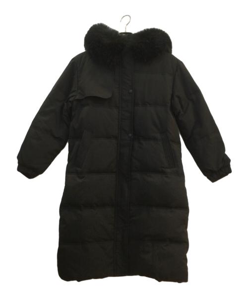 F-Daylight（エフデイライト）F-Daylight (エフデイライト) ダウンコート ブラック サイズ:Ｓの古着・服飾アイテム