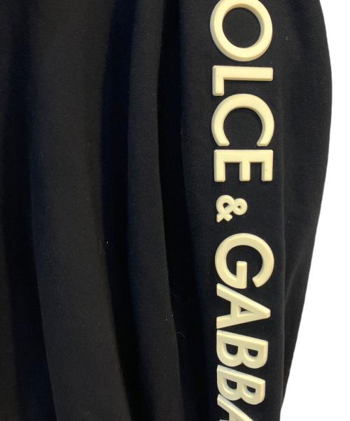 DOLCE & GABBANA（ドルチェ＆ガッバーナ）DOLCE & GABBANA (ドルチェ＆ガッバーナ) プルオーバーパーカー ブラック サイズ:52の古着・服飾アイテム