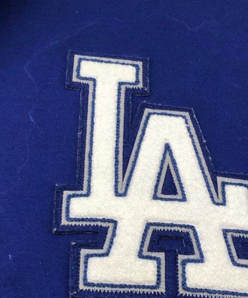 New Era（ニューエラ）New Era (ニューエラ) プルオーバーパーカー ブルー×ホワイト サイズ:XLの古着・服飾アイテム