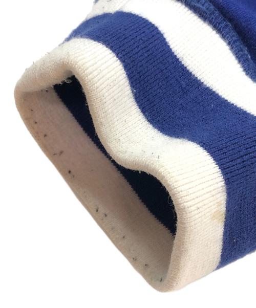 New Era（ニューエラ）New Era (ニューエラ) プルオーバーパーカー ブルー×ホワイト サイズ:XLの古着・服飾アイテム