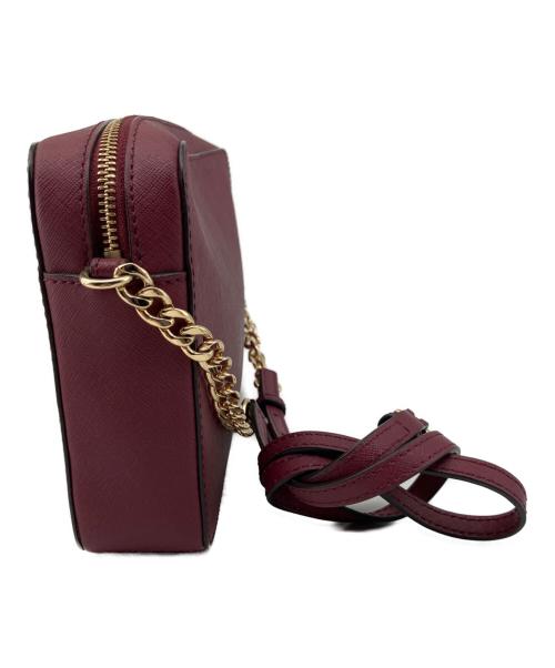 MICHAEL KORS（マイケルコース）MICHAEL KORS (マイケルコース) ショルダーバッグ ワインレッドの古着・服飾アイテム