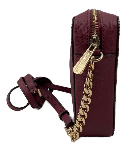 MICHAEL KORS（マイケルコース）MICHAEL KORS (マイケルコース) ショルダーバッグ ワインレッドの古着・服飾アイテム