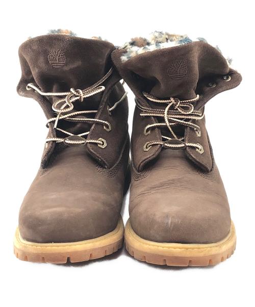 Timberland（ティンバーランド）Timberland (ティンバーランド) ロールトップブーツ ブラウン サイズ:25cmの古着・服飾アイテム