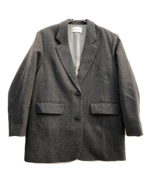 Adam et Rope（アダム エ ロペ）Adam et Rope (アダム エ ロペ) ボンディングオーバージャケット グレー サイズ:38の古着・服飾アイテム