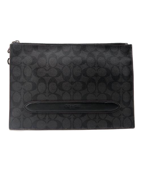 COACH（コーチ）COACH (コーチ) セカンドバッグ ブラウンの古着・服飾アイテム