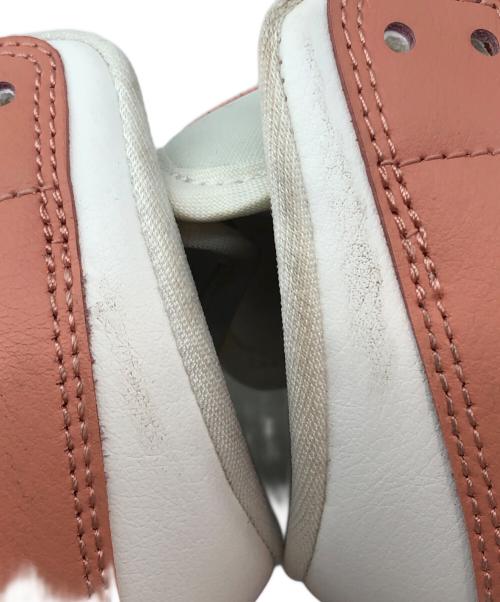 NIKE（ナイキ）NIKE (ナイキ) ハイカットスニーカー　Air Jordan 1 Mid オレンジ サイズ: 23.5cmの古着・服飾アイテム