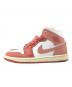 NIKE (ナイキ) ハイカットスニーカー　Air Jordan 1 Mid オレンジ サイズ: 23.5cm：6000円
