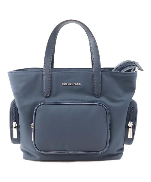 MICHAEL KORS（マイケル・コース）MICHAEL KORS (マイケル・コース) 2WAYショルダーバッグ ネイビーの古着・服飾アイテム