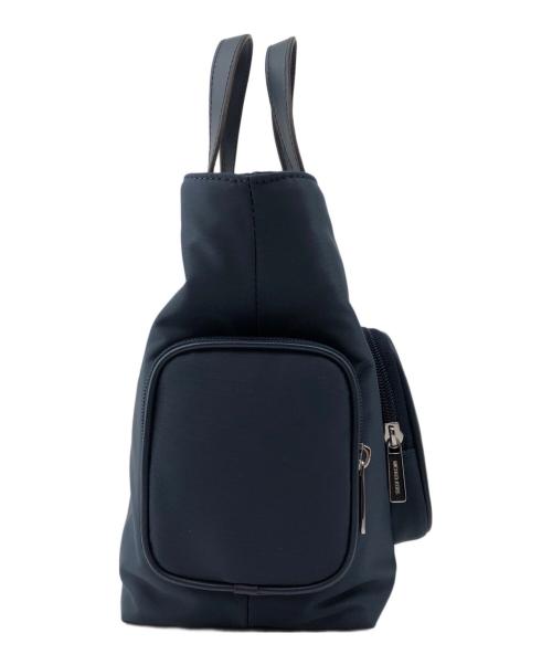 MICHAEL KORS（マイケル・コース）MICHAEL KORS (マイケル・コース) 2WAYショルダーバッグ ネイビーの古着・服飾アイテム