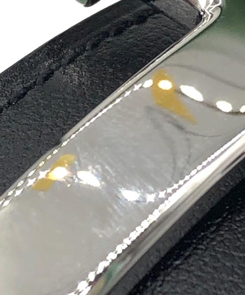 HERMES（エルメス）HERMES (エルメス) レザーベルト ブラック サイズ:SIZE:90の古着・服飾アイテム