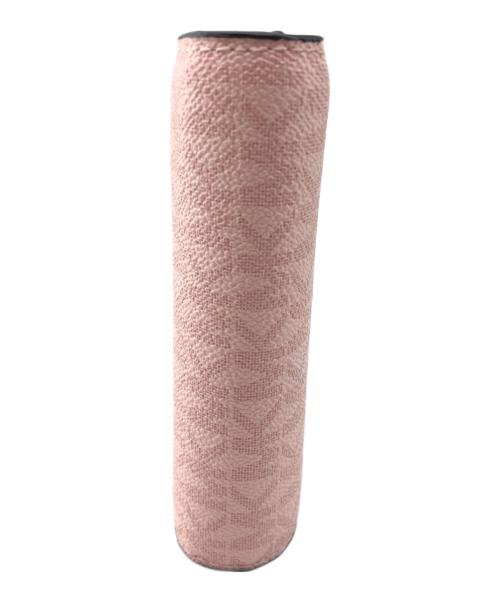 MICHAEL KORS（マイケル・コース）MICHAEL KORS (マイケル・コース) 2つ折り財布 ピンクの古着・服飾アイテム