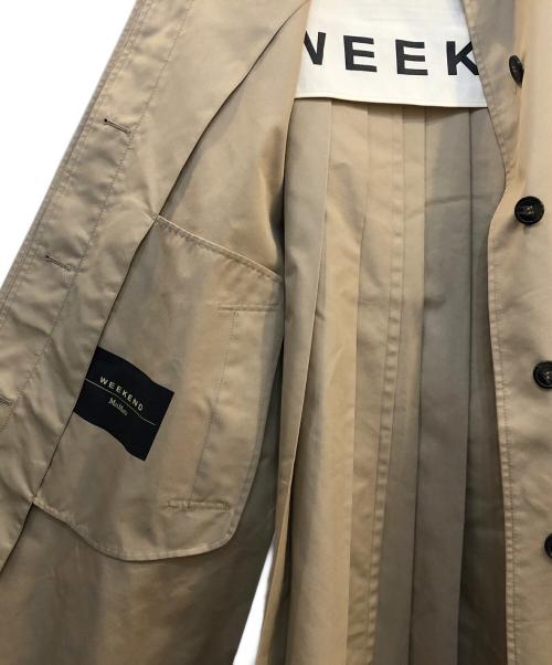 WEEKEND Max Mara（ウィークエンド マックスマーラ）Weekend Max Mara (ウィークエンド マックスマーラ) コート ベージュ サイズ:38の古着・服飾アイテム