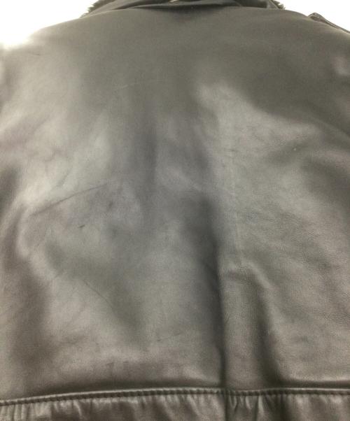 Schott（ショット）Schott (ショット) フライトジャケット ブラック サイズ:40の古着・服飾アイテム