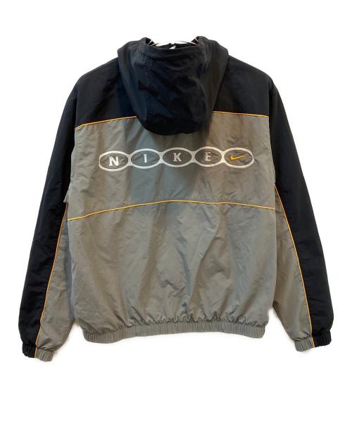NIKE（ナイキ）NIKE (ナイキ) フーデッドジャケット グレー×ブラック サイズ:Mの古着・服飾アイテム